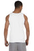 Gildan 2200 Mens Ultra Tank Top White Model Back