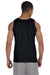 Gildan 2200 Mens Ultra Tank Top Black Model Back