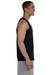 Gildan 2200 Mens Ultra Tank Top Black Model Side