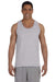 Gildan 2200 Mens Ultra Tank Top Sport Grey Model Front