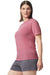 Gildan 42000 Mens Performance Jersey Moisture Wicking Short Sleeve Crewneck T-Shirt Plumrose Model Side