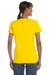 Gildan 5000L Womens Short Sleeve Crewneck T-Shirt Daisy Yellow Model Back