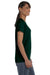 Gildan 5000L Womens Short Sleeve Crewneck T-Shirt Forest Green Model Side