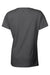 Gildan 5000L Womens Short Sleeve Crewneck T-Shirt Heather Dark Grey Flat Back