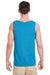 Gildan G5200/5200 Mens Tank Top Sapphire Blue Model Back
