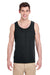 Gildan G5200/5200 Mens Tank Top Black Model Front