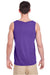 Gildan G5200/5200 Mens Tank Top Purple Model Back