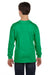 Gildan 5400B Youth Long Sleeve Crewneck T-Shirt Irish Green Model Back