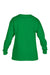 Gildan 5400B Youth Long Sleeve Crewneck T-Shirt Irish Green Flat Back