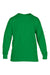 Gildan 5400B Youth Long Sleeve Crewneck T-Shirt Irish Green Flat Front