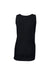 Gildan 64200L Womens Softstyle Tank Top Black Flat Back