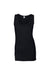 Gildan 64200L Womens Softstyle Tank Top Black Flat Front