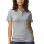 Gildan Womens Softstyle Pique Short Sleeve Polo Shirt - Sport Grey
