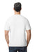 Gildan 65000 Mens Softstyle Short Sleeve Crewneck T-Shirt White Model Back