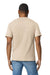 Gildan 65000 Mens Softstyle Short Sleeve Crewneck T-Shirt Sand Model Back