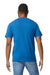 Gildan 65000 Mens Softstyle Short Sleeve Crewneck T-Shirt Royal Blue Model Back