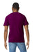 Gildan 65000 Mens Softstyle Short Sleeve Crewneck T-Shirt Maroon Model Back