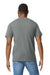 Gildan 65000 Mens Softstyle Short Sleeve Crewneck T-Shirt Charcoal Grey Model Back
