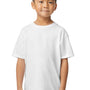 Gildan Youth Softstyle Short Sleeve Crewneck T-Shirt - White