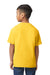 Gildan 65000B Youth Softstyle Short Sleeve Crewneck T-Shirt Daisy Yellow Model Back