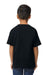 Gildan 65000B Youth Softstyle Short Sleeve Crewneck T-Shirt Pitch Black Model Back