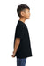 Gildan 65000B Youth Softstyle Short Sleeve Crewneck T-Shirt Pitch Black Model Side