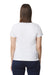Gildan 65000L Womens Softstyle Short Sleeve Crewneck T-Shirt White Model Back