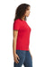 Gildan 65000L Womens Softstyle Short Sleeve Crewneck T-Shirt Red Model Side