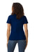 Gildan 65000L Womens Softstyle Short Sleeve Crewneck T-Shirt Navy Blue Model Back