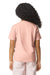 Gildan 67000B Youth Softstyle CVC Short Sleeve Crewneck T-Shirt Dusty Rose Pink Model Back