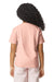 Gildan 64000BCVC Youth Softstyle CVC Short Sleeve Crewneck T-Shirt Dusty Rose Pink Model Back