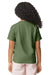 Gildan 64000BCVC Youth Softstyle CVC Short Sleeve Crewneck T-Shirt Cactus Green Model Back
