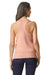 Gildan 64220LCVC Womens Softstyle CVC Racerback Tank Top Dusty Rose Pink Model Back