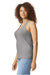 Gildan 64220LCVC Womens Softstyle CVC Racerback Tank Top Cement Grey Model Side