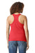 Gildan 64220LCVC Womens Softstyle CVC Racerback Tank Top Red Mist Model Back