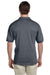 Gildan 8800 Mens DryBlend Moisture Wicking Short Sleeve Polo Shirt Heather Dark Grey Model Back
