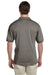 Gildan 8800 Mens DryBlend Moisture Wicking Short Sleeve Polo Shirt Heather Graphite Grey Model Back
