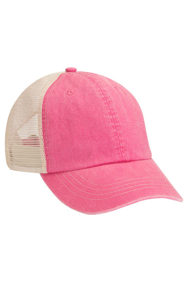 Adams GC102 Mens Game Changer Adjustable Hat Hot Pink Flat Front