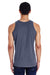 ComfortWash By Hanes GDH300 Mens Tank Top Anchor Slate Blue Model Back