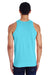 ComfortWash By Hanes GDH300 Mens Tank Top Freshwater Blue Model Back