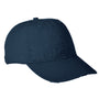 Adams Mens Distressed Adjustable Hat - Navy Blue