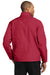 Port Authority J354 Mens Challenger II Wind & Water Resistant Full Zip Jacket True Red/True Black Model Back