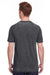 J America JA8115/8115 Mens Vintage Zen Jersey Short Sleeve Crewneck T-Shirt Twisted Black Model Back