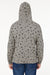 J America JA8871/8871 Mens Fleece Hooded Sweatshirt Hoodie w/ Pouch Pocket Smoke Grey Stars Model Back