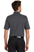 Port Authority K455/TLK455 Mens Rapid Dry Moisture Wicking Short Sleeve Polo Shirt Charcoal Grey Model Back
