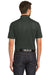 Port Authority K555 Mens Moisture Wicking Short Sleeve Polo Shirt Smoke Grey Model Back