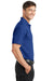 Port Authority K572 Mens Dry Zone Moisture Wicking Short Sleeve Polo Shirt True Royal Blue Model Side