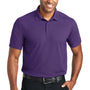 Port Authority Mens EZPerformance Moisture Wicking Short Sleeve Polo Shirt - Majestic Purple - Closeout