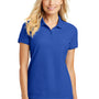 Port Authority Womens Core Classic Short Sleeve Polo Shirt - True Royal Blue