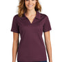 Sport-Tek Womens Dri-Mesh Moisture Wicking Short Sleeve Polo Shirt - Maroon